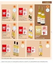 Promos Vin moelleux dans le catalogue "Réveillons Noël : Tous les plaisirs de la table à petits prix" de Auchan Supermarché à la page 19