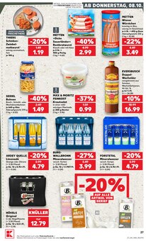 Wurst im aktuellen Kaufland Prospekt (Hagen (Stadt der FernUniversität)) Wurst im Kaufland Prospekt "Hier bin ich richtig" mit 70 Seiten (Hagen (Stadt der FernUniversität))