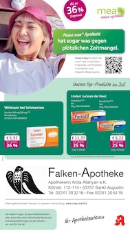 Aktueller mea - meine apotheke Prospekt "Unsere Juli-Angebote" für Königswinter Aktueller mea - meine apotheke Prospekt für Königswinter mit Seiten