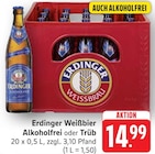Weißbier Alkoholfrei im Angebot bei EDEKA in Pirmasens Weißbier Alkoholfrei Angebote von Erdinger bei EDEKA Pirmasens für 14,99 €