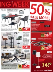 Barhocker im Zurbrüggen Prospekt in Dorsten Aktueller Zurbrüggen Prospekt mit Barhocker, "RED SHOPPING WEEK", Seite 9