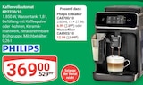 Kaffeevollautomat EP2230/10 Angebote von Philips bei GLOBUS Halle für 6,99 €