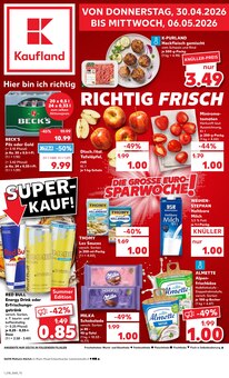 Äpfel im Kaufland Prospekt "Aktuelle Angebote" mit 58 Seiten (Koblenz)