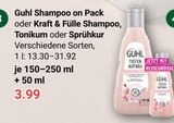 Shampoo on Pack Angebote von Guhl bei GLOBUS Erfurt für 3,99 €