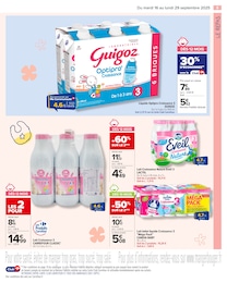 Prix et réduction Candia Baby dans le prospectus Carrefour en cours Offre Candia Baby dans le catalogue Carrefour du moment à la page 11