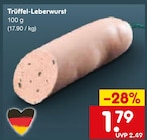 Trüffel-Leberwurst bei Netto Marken-Discount im Prospekt "" für 1,79 €