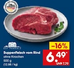 Suppenfleisch vom Rind im Netto Marken-Discount Prospekt Suppenfleisch vom Rind von GUT PONHOLZ im aktuellen Netto Marken-Discount Prospekt für 6,49 €
