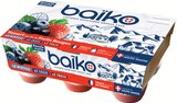 Yaourts sur lit de fruits rouges - BAÏKO en promo chez Intermarché Super Narbonne à 1,90 €