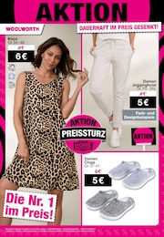 Damen Jogginganzug Angebot im aktuellen Woolworth Prospekt auf Seite 4