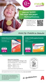 Aktueller mea - meine apotheke Apotheken Prospekt in Miltach und Umgebung, "Unsere Dezember-Angebote" mit 4 Seiten, 01.12.2025 - 31.12.2025