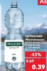 Mineralwasser Angebote von UNTOUCHED bei Kaufland Gotha für 0,39 €