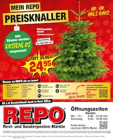 Weihnachtsbaum im Repo Prospekt "Aktuelle Angebote" mit 16 Seiten (Lehrte)