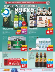 Bier im Netto Marken-Discount Prospekt "Aktuelle Angebote" mit 60 Seiten (Koblenz)