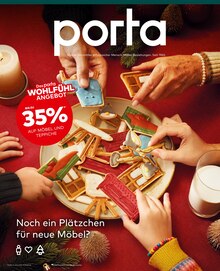 porta Möbel Prospekt für Nidderau, Hess mit 4 Seiten porta Möbel Prospekt für Nidderau, Hess: Noch ein Plätzchen für neue Möbel?, 4 Seiten, 29.11.2021 - 05.12.2021