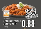 Aktuelles Frisches Geschnetzeltes 'Gyros Art' Angebot bei E center in Essen ab 0,88 €