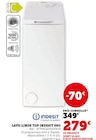 Lave-linge Top 6kg - Indesit en promo chez Hyper U Les Ponts-de-Cé à 279,00 €