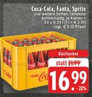 Aktuelles Coca-Cola oder fanta oder sprite Angebot bei E center in Oberhausen ab 16,99 €