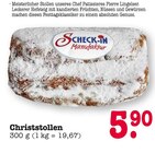 Christstollen Angebote von Scheck-In Manufaktur bei E center Rastatt für 5,90 €