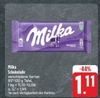 Schokolade im Angebot bei EDEKA in Jena Schokolade Angebote von Milka bei EDEKA Jena für 1,11 €
