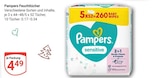 Feuchttücher Angebote von Pampers bei GLOBUS Neubrandenburg für 4,49 €