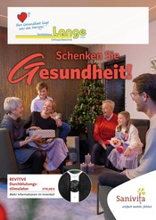 Aktueller Sanitätshaus Lange GmbH Prospekt mit Massagegerät, "Schenken Sie Gesundheit!", Seite 1