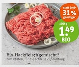 Bio-Hackfleisch gemischt Angebote von BIO bei tegut München für 1,49 €