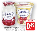 Joghurt Himbeere Angebote von Landliebe bei EDEKA Nürtingen für 0,49 €