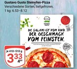 Steinofen-Pizza im Angebot bei GLOBUS in Krefeld Steinofen-Pizza Angebote von Gustavo Gusto bei GLOBUS Krefeld für 3,33 €
