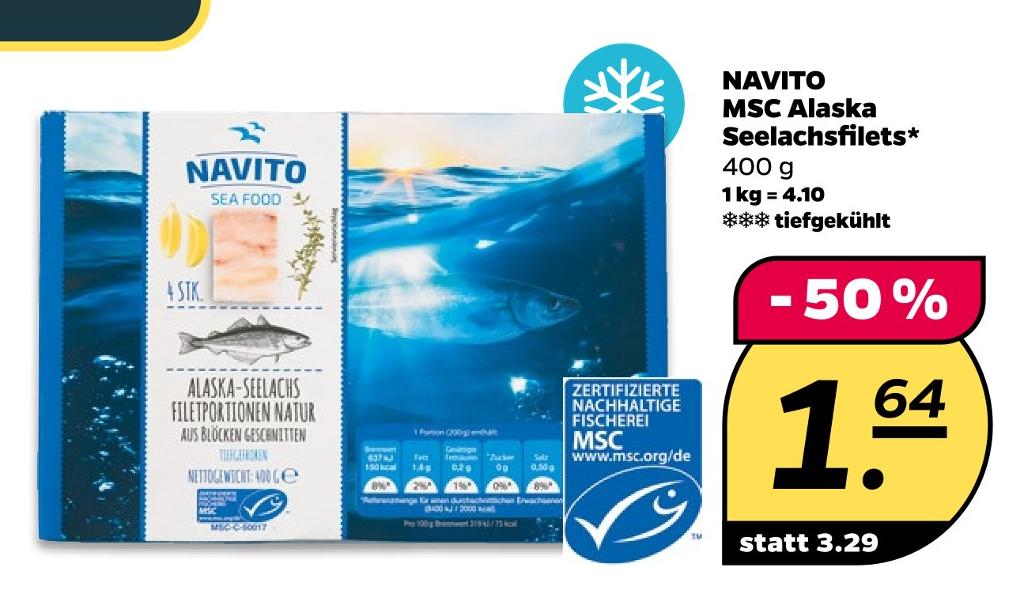 MSC Alaska Seelachsfilets