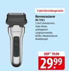 Herrenrasierer MS 7330 L Angebote bei famila Nordost Celle für 29,99 €