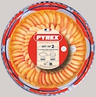 Lot de 2 moules en verre - PYREX - Intermarché à Niort Lot de 2 moules en verre - PYREX en promo chez Intermarché Niort à 8,99 €