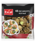 48 Escargots Recette à la Bourguignonne - Escal - Supeco 48 Escargots Recette à la Bourguignonne - Escal à 8,41 € dans le catalogue Supeco