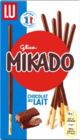 Mikado chocolat au lait - LU en promo chez Lidl Soissons à 1,17 €