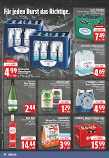 Bier im EDEKA Prospekt "Aktuelle Angebote" mit 28 Seiten (Lippstadt)