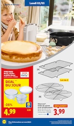 Prix et réduction Saladier dans le prospectus Lidl en cours Offre Saladier dans le catalogue Lidl du moment à la page 68