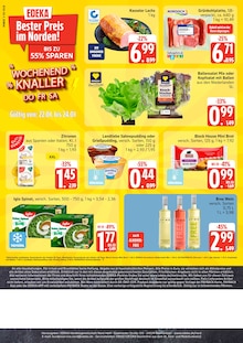 Lachs im EDEKA Prospekt "Top Angebote" mit 12 Seiten (Hamburg)