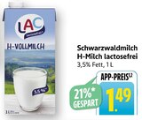 H-Milch lactosefrei Angebote von Schwarzwaldmilch bei E center Tübingen für 1,49 €