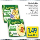 Snack Käse bei diska im Prospekt "" für 1,49 €