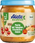 Menü Pasta mit Tomaten-Frischkäse-Sauce ab 1 Jahr Angebote von Alete bewusst bei dm-drogerie markt Hagen für 1,55 €