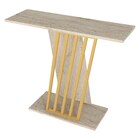 Konsolentisch Gravity beige granit Optik Spanplatte B/H/T: ca. 90x76,8x29,6 cm für 129,99 € bei POCO im Angebot Konsolentisch Gravity beige granit Optik Spanplatte B/H/T: ca. 90x76,8x29,6 cm im aktuellen POCO Prospekt