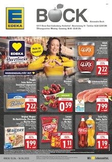 EDEKA Prospekt der Woche "Aktuelle Angebote" Seite 1, 10.06.2025 bis 14.06.2025 für Wachtberg Aktueller EDEKA Prospekt "Aktuelle Angebote" Seite 1 von 24 Seiten für Wachtberg