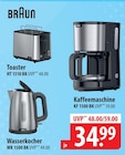 Braun Toaster HT 1510 BK Angebote bei famila Nordost Neustadt für 34,99 €