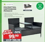 Polyrattan-Gartenbank Monaco Angebote von Juskys bei Marktkauf Esslingen für 99,99 €