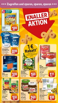 Nutella im REWE Prospekt "Dein Markt" mit 24 Seiten (Lörrach)