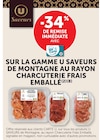 Promo -34% de remise immédiate avec ma carte u sur la gamme u saveurs de montagne au rayon charcuterie frais emballé à  dans le catalogue U Express à Barbâtre