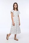 Robe imprimée fleurie avec détails de découpes en promo chez Monoprix Colmar Colmar à 22,79 €