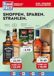 Supermarkt Prospekt von Travel FREE Kreba-Neudorf Travel FREE Prospekt: "SHOPPEN. SPAREN. STRAHLEN.", 8 Seiten, 16.05.2025 - 29.05.2025