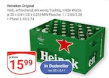 Aktuelle Heineken Angebote bei GLOBUS in Saarbrücken Aktuelles Heineken Original Angebot bei GLOBUS in Saarbrücken ab 15,99 €
