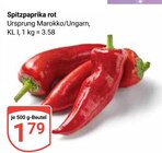 Spitzpaprika rot im Angebot bei GLOBUS in Neuwied Spitzpaprika rot Angebote bei GLOBUS Neuwied für 1,79 €
