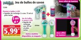 Jeu de bulles de savon - Partytime - Norma à Montbéliard Jeu de bulles de savon - Partytime en promo chez Norma Montbéliard à 5,99 €